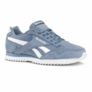 Reebok Royal Glide Ripple Turnschuhe Herren - Blau/Weiß - DE 509-YBP